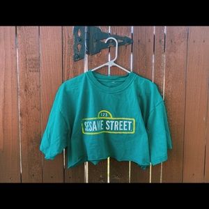 Sesame Street Crop Top